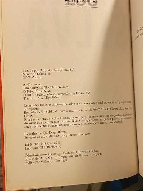 Daniel Silva – A Viúva Negra