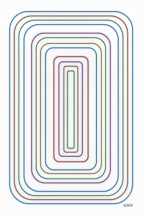 Poster de pintura abstrata