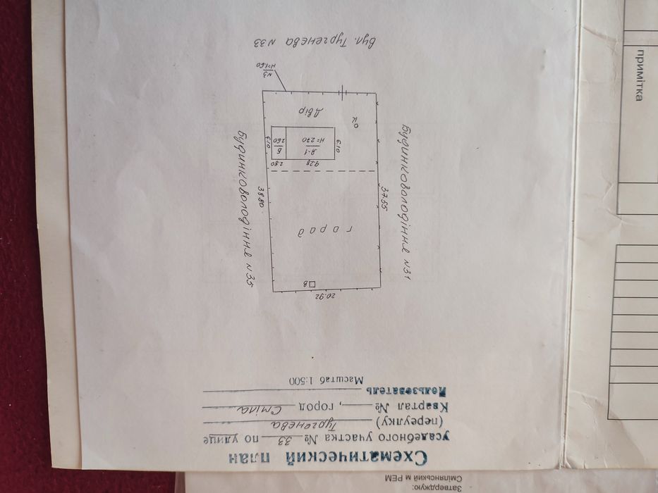 Земельна ділянка під забудову