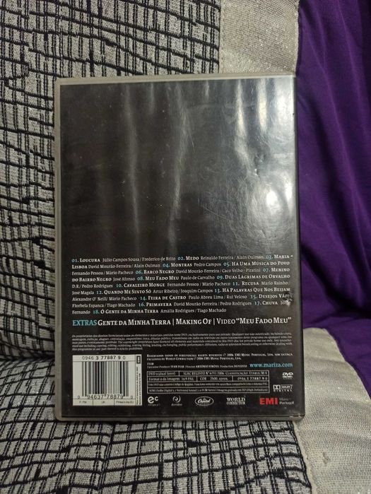 DVD Mariza concerto em lisboa