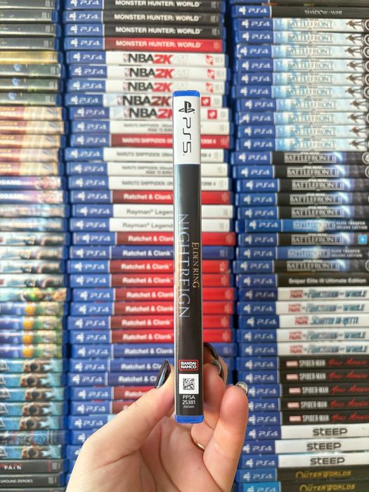 Гра Elden Ring Nightreign на ps5, диск з грою на пс 5, ліцензія