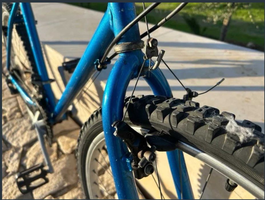 Classic Blue Bicycle