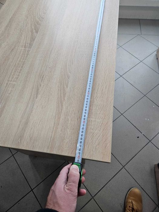 Biurko narożne dąb sonoma duże 90x140