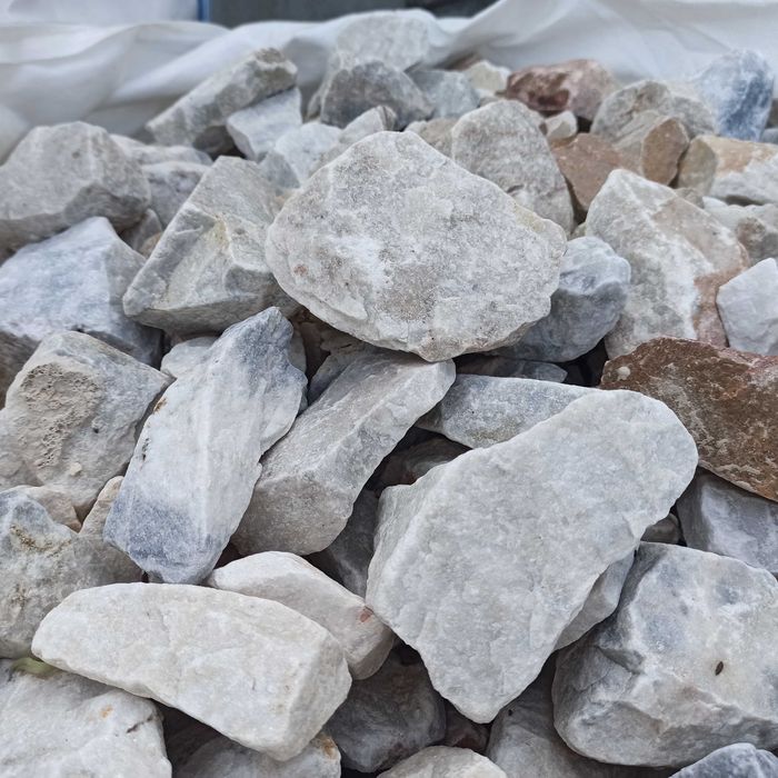 Kamień do gabionu Marmurowy jasny Capppuccino gabion ogrodzenie