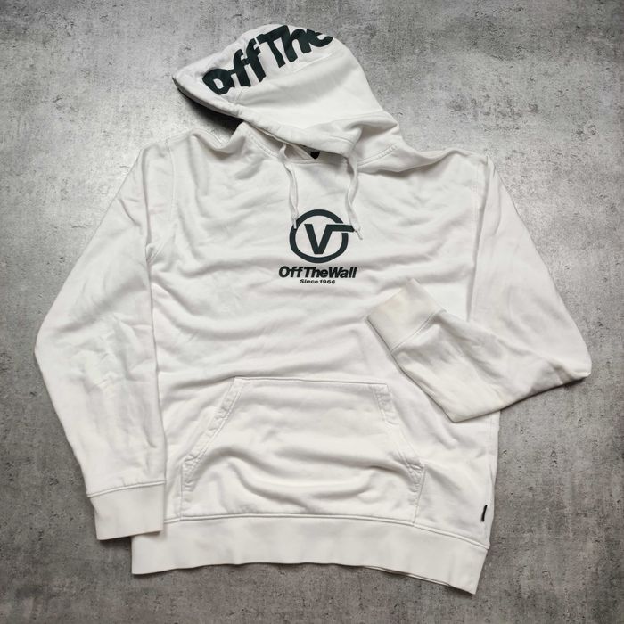 MĘSKA Bluza PREMIUM Bawełna z Kapturem Hoodie Vans Off The Wall