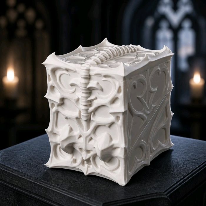 Deck Box „Ossuarium” Architektura Grozy dla Twojej Talii DnD RPG