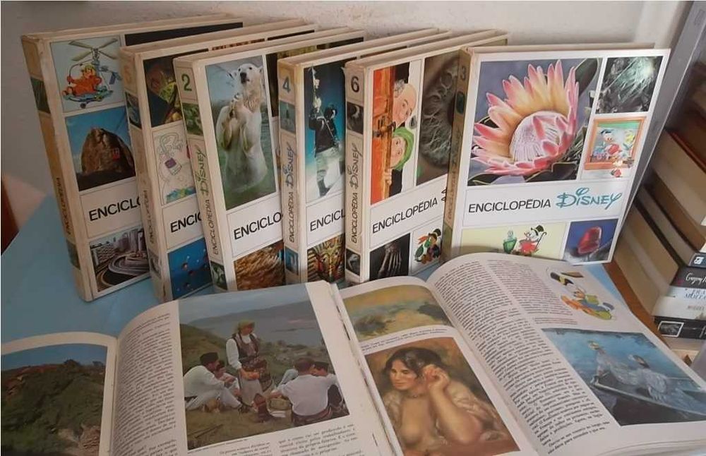 Enciclopédia Disney (1972) : coleção completa encadernada