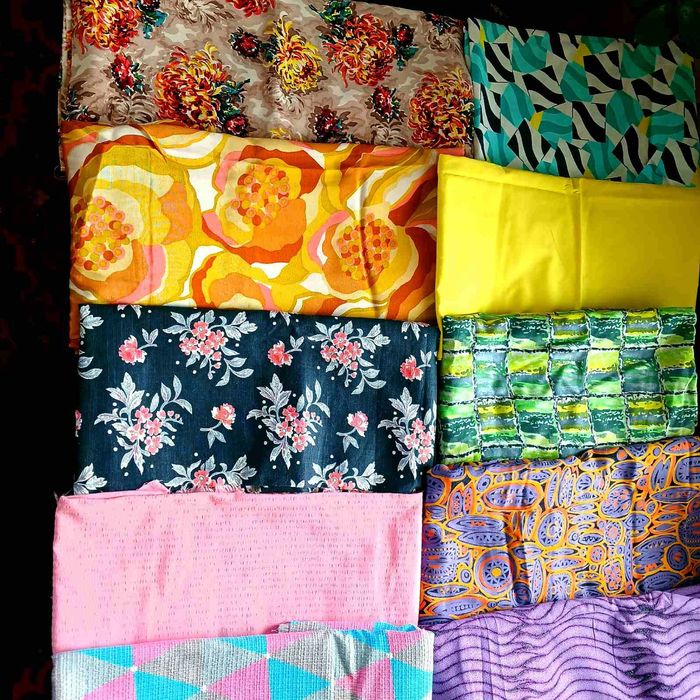 Відрізи тканини нові, отрезы ткани  разные- ситець, батист, віскоза