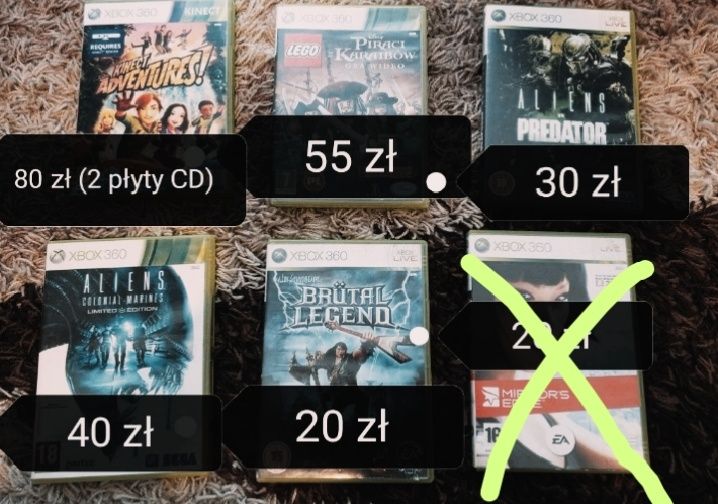 Gry Xbox 360 używane