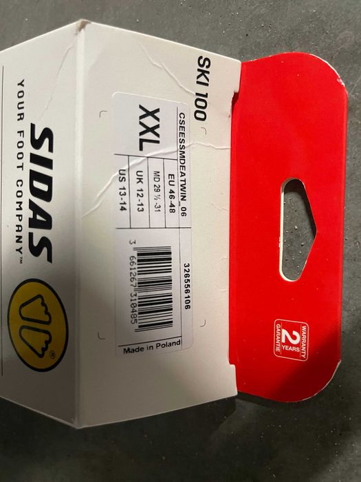 Buty narciarskie Head Advante Edge 125  roz 310-325mm DUŻE 31,5 +SIDAS