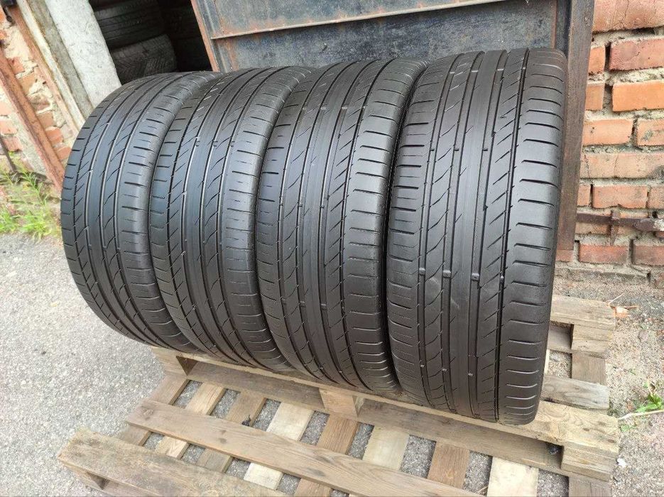 Continental Conti Sport Contact 5 235/45r20 100V Extra Load 4шт, 22год, 5,5мм, ЛЕТО. Привезены из Германии
