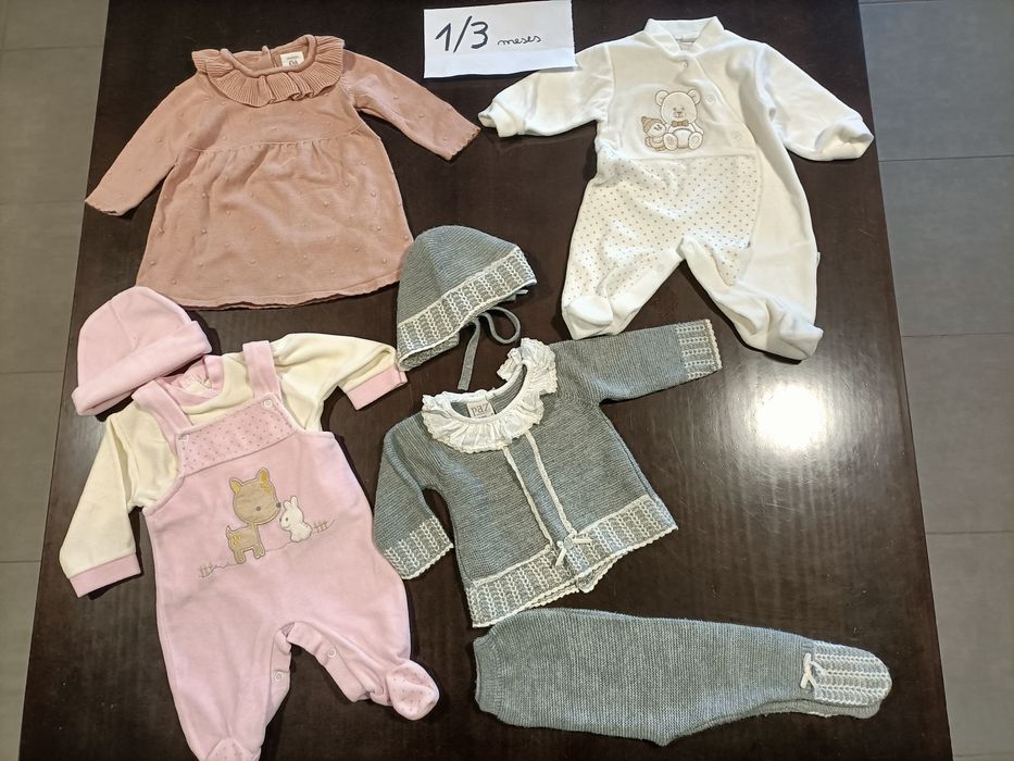 Roupa para bebé menina 1/3 meses