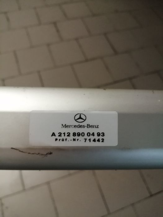 Barras de tejadilho W212 Ano 2009!2016