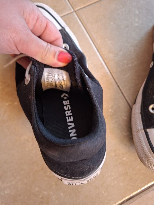 Buty trampki czarne converse r 37