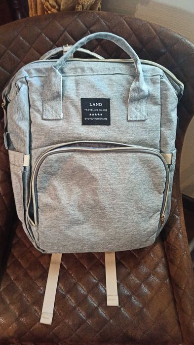 Mochila de maternidade troca fraldas e viagem