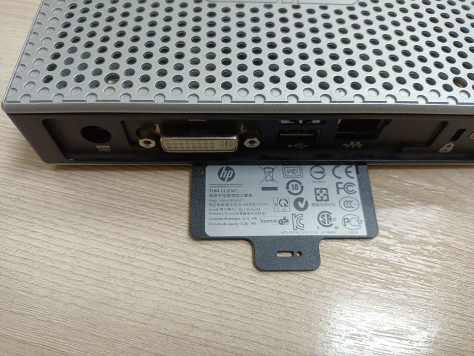 Тонкий  клинет HP