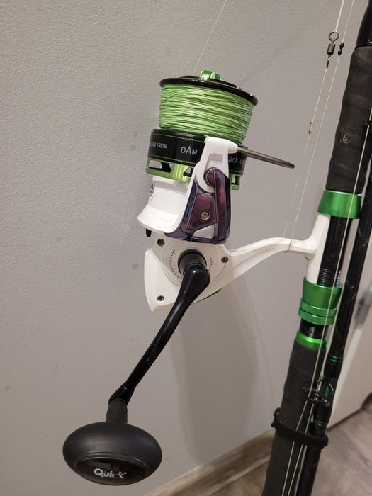 Wędka sumowa Black Cat z kołowrotkiem DAM Quick Combat