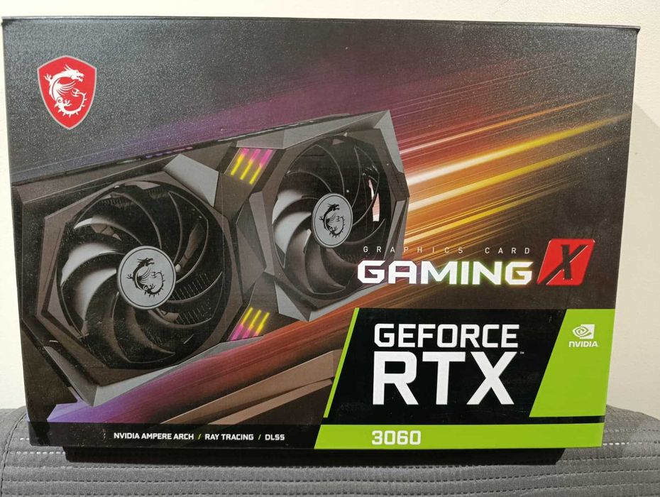 Placa Gráfica MSI GeForce RTX 3060 Gaming X 12G