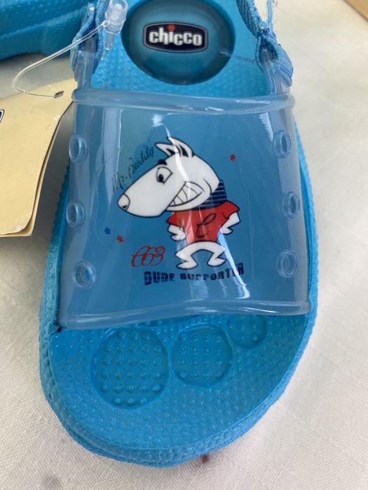 Chicco Cão Novos Chinelos 22 e 25 verão Piscina Natação