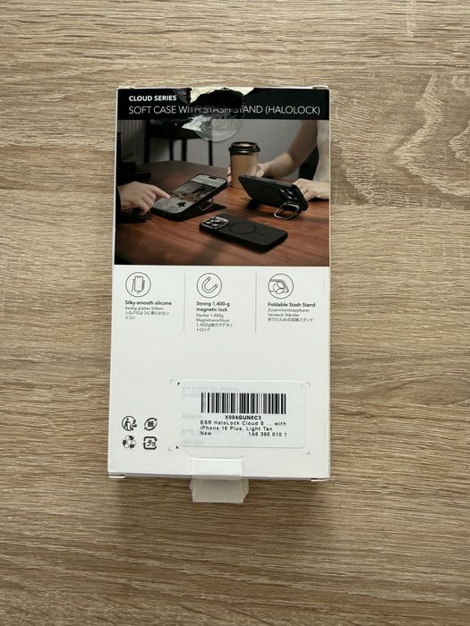 ESR Silicone Case/ Etui iPhone 16 Plus - Light Tan (beżowy) z MagSafe