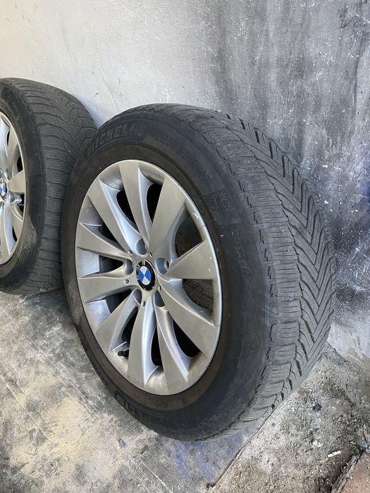 Диски bmw r17 5 120 з зимовою гумою 225 55 17