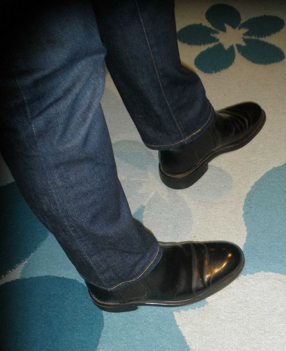 Buty czarne sztyblety męskie firmy Next rozm. 40