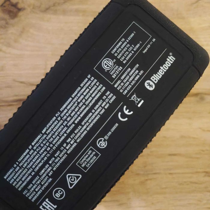 MARSHALL Emberton czarny głosnik