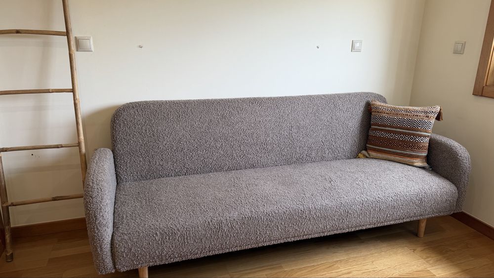 Sofa Cama Novo Taupe