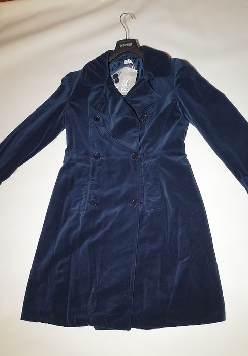 Пальто Aspesi Cappotto. Оксамитове пальто 42р. і 44р..