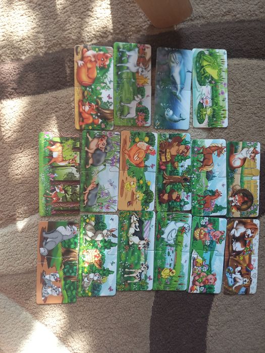 Навчальні пазли, лото, доміно для найменших