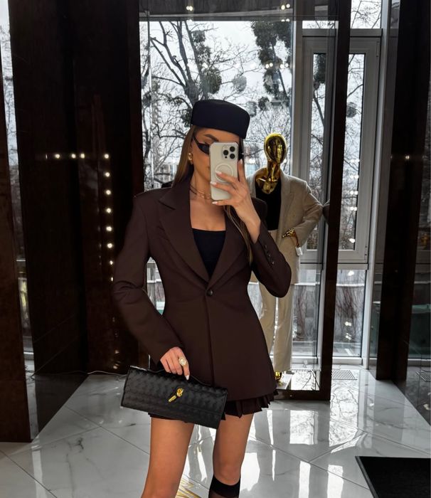 Шоколадний жакет miss diamond