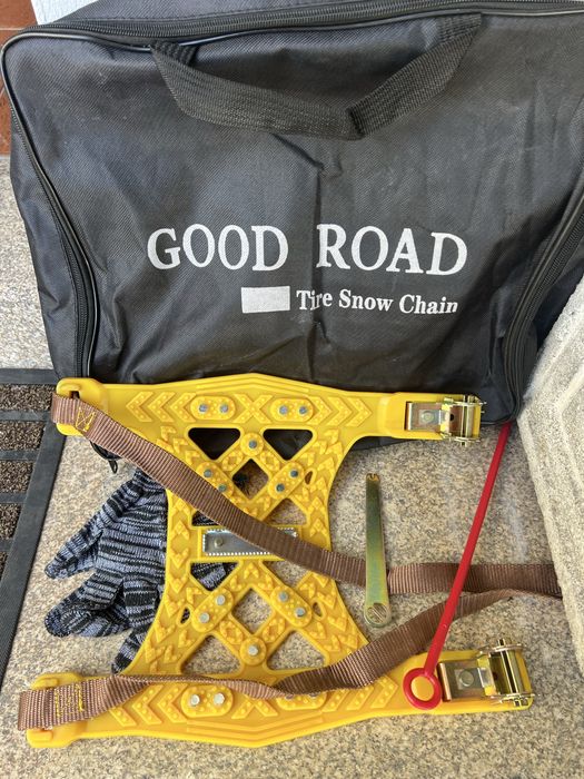 4 fitas antiderrapantes de neve de emergência universais para pneus marca Good Road