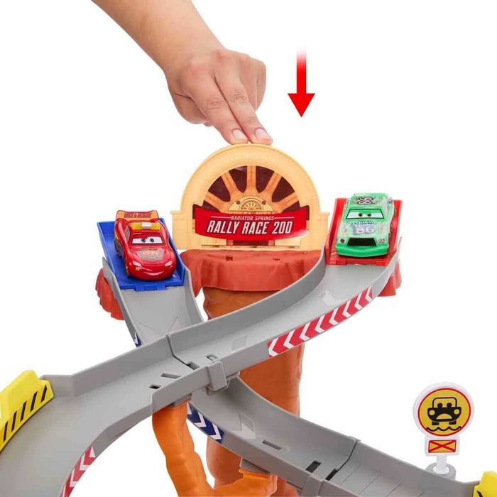 Трек Дісней Тачки Рятувальна Гоночна Траса Disney Pixar Cars Lightning Rescue Road Raceway Mattel JFL57