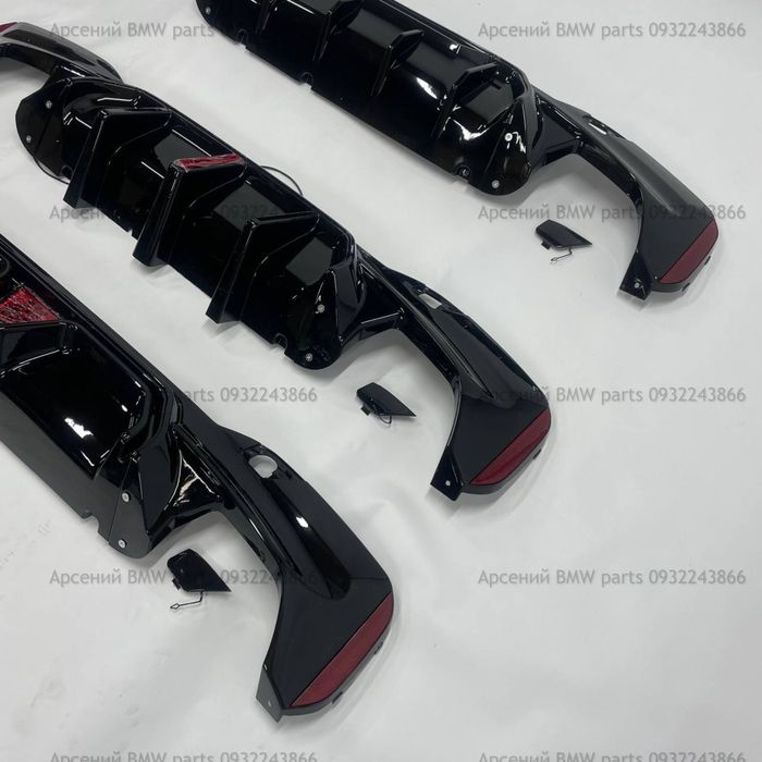 Диффузор накладка bmw g30 г30 бмв m5f90 m5 cs дифузор f1 стоп f1 стиль