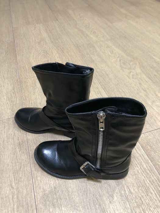 Ботинки Сапожки Черевики чорні