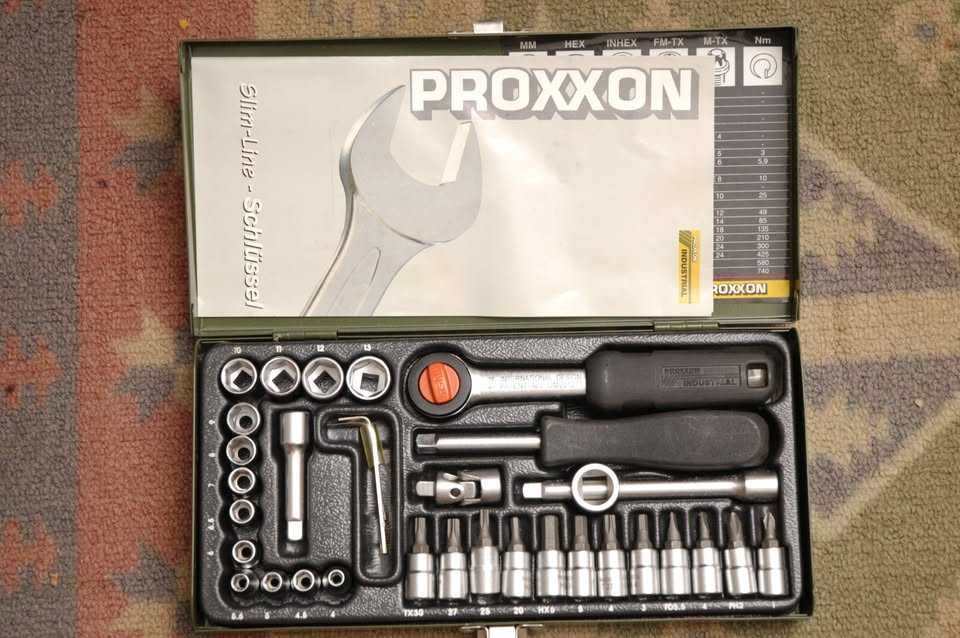 Chaves de caixa Proxxon Industrial 1/4 Professional Made in Germany