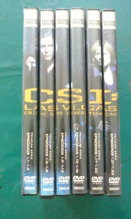 Collecções completas csi las vegas e miami