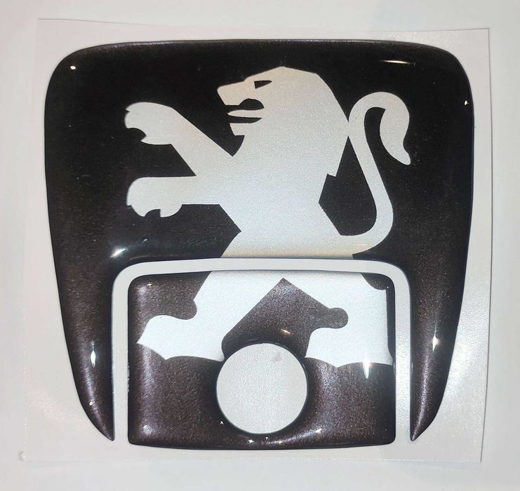 Simbolo mala Peugeot 106 e 406 silicone resina 306