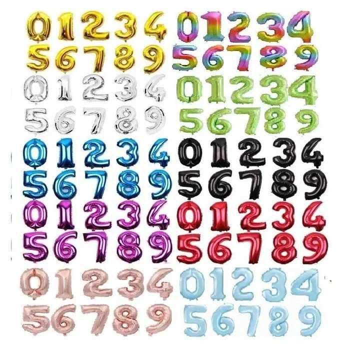Balon Cyfra  100  cm
