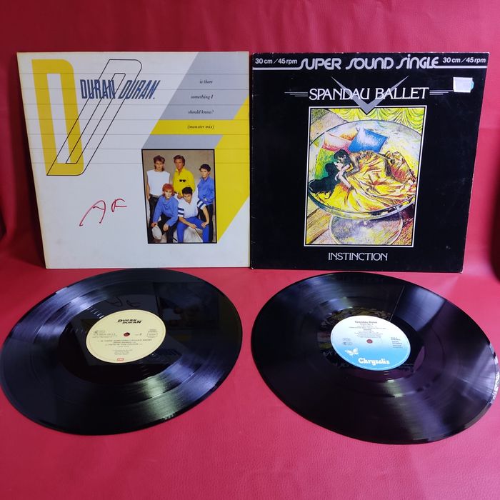 Duran-duran, Spandau ballet,Climie Fisher-Вінілові платівки