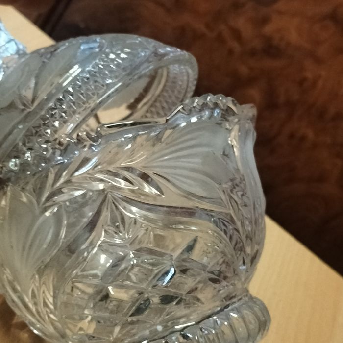 Cukiernica kryształowa vintage