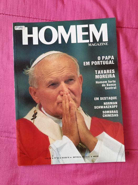 Revistas " HOMEM Magazine " e " Em VOGA "