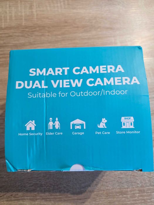 Zewnętrzna kamera PTZ Wi-Fi 4K 8MP HD z dwoma obiektywami