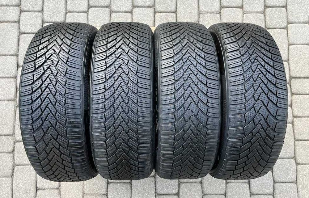 Cztery zimowe opony CONTINENTAL 205/55 R16 91H  7 mm bieżnika ZIMA R16