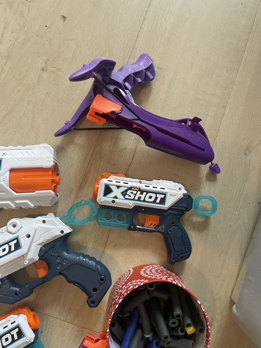 Nerf shot pociski strzelba pistolet