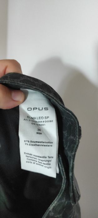 Jeansy OPUS 36 centki