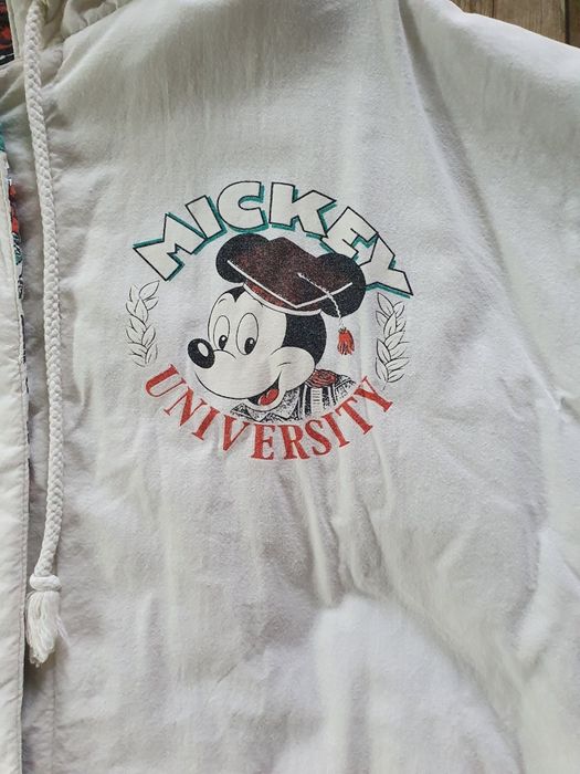 Kurtka długa Płaszcz MICKEY MOUSE dwustronna