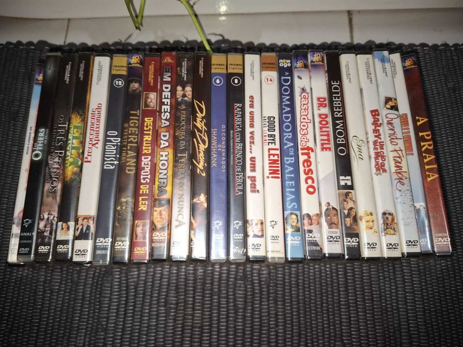 Lote de 24 DVDs Originais - TODOS SELADOS + 9 dvd´s abertos de oferta