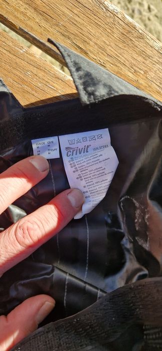 Fato de chuva para mota mais mala