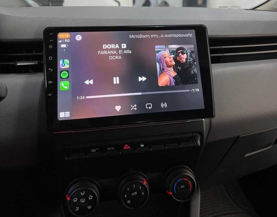 (NOVO) Rádio 2DIN 9" • Renault CLIO V (5)  • Android [4+32GB]
